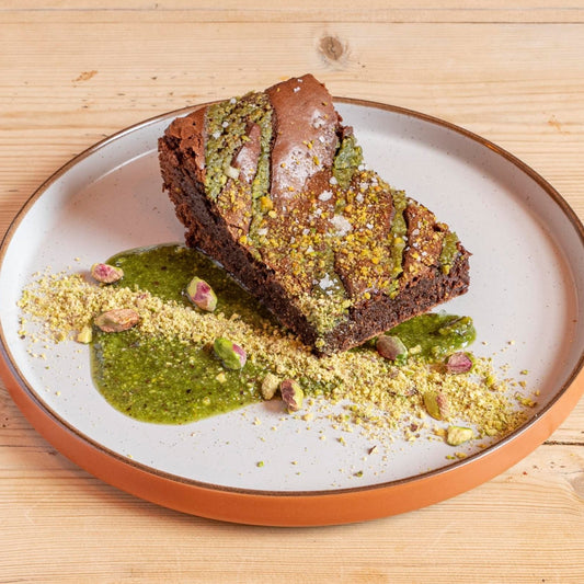 Vegan Salted Pistachio - Awesome brownies
