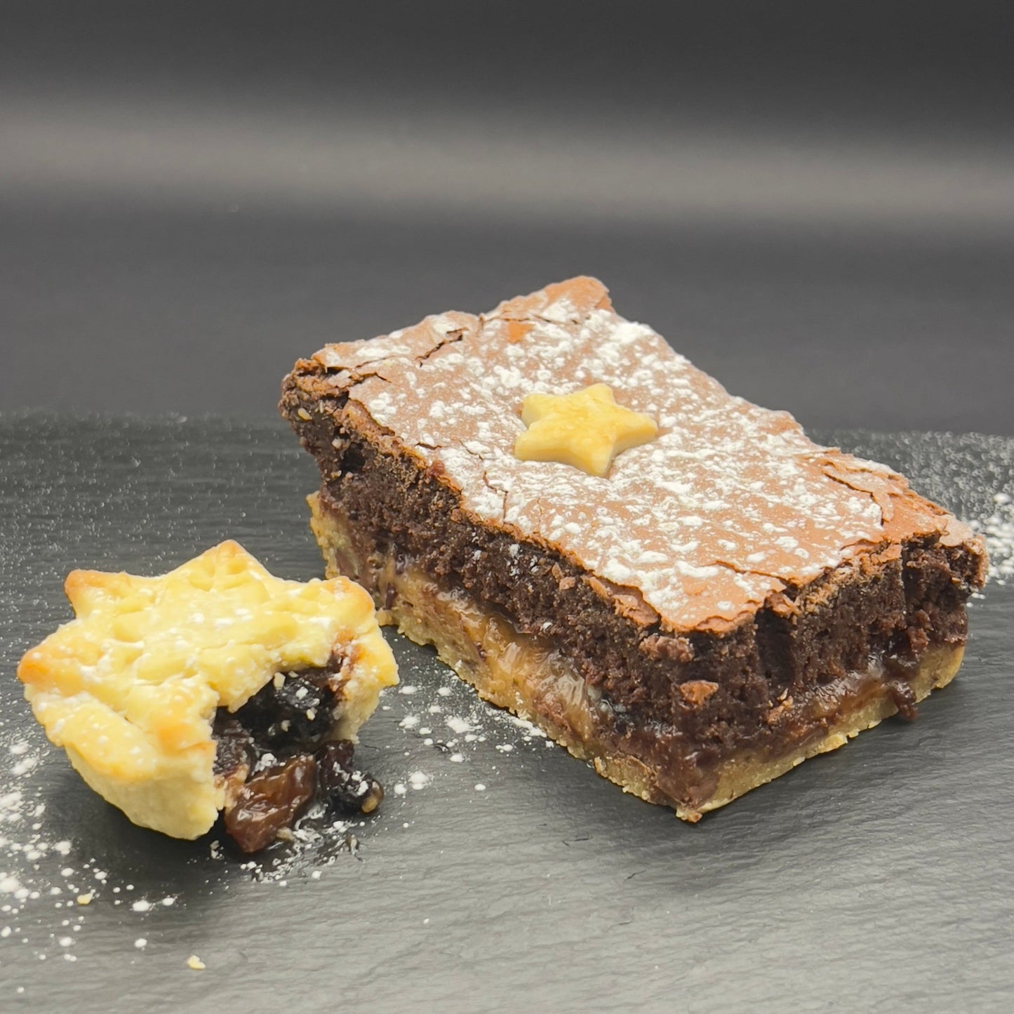 Mince Pie Brownie - Awesome brownies