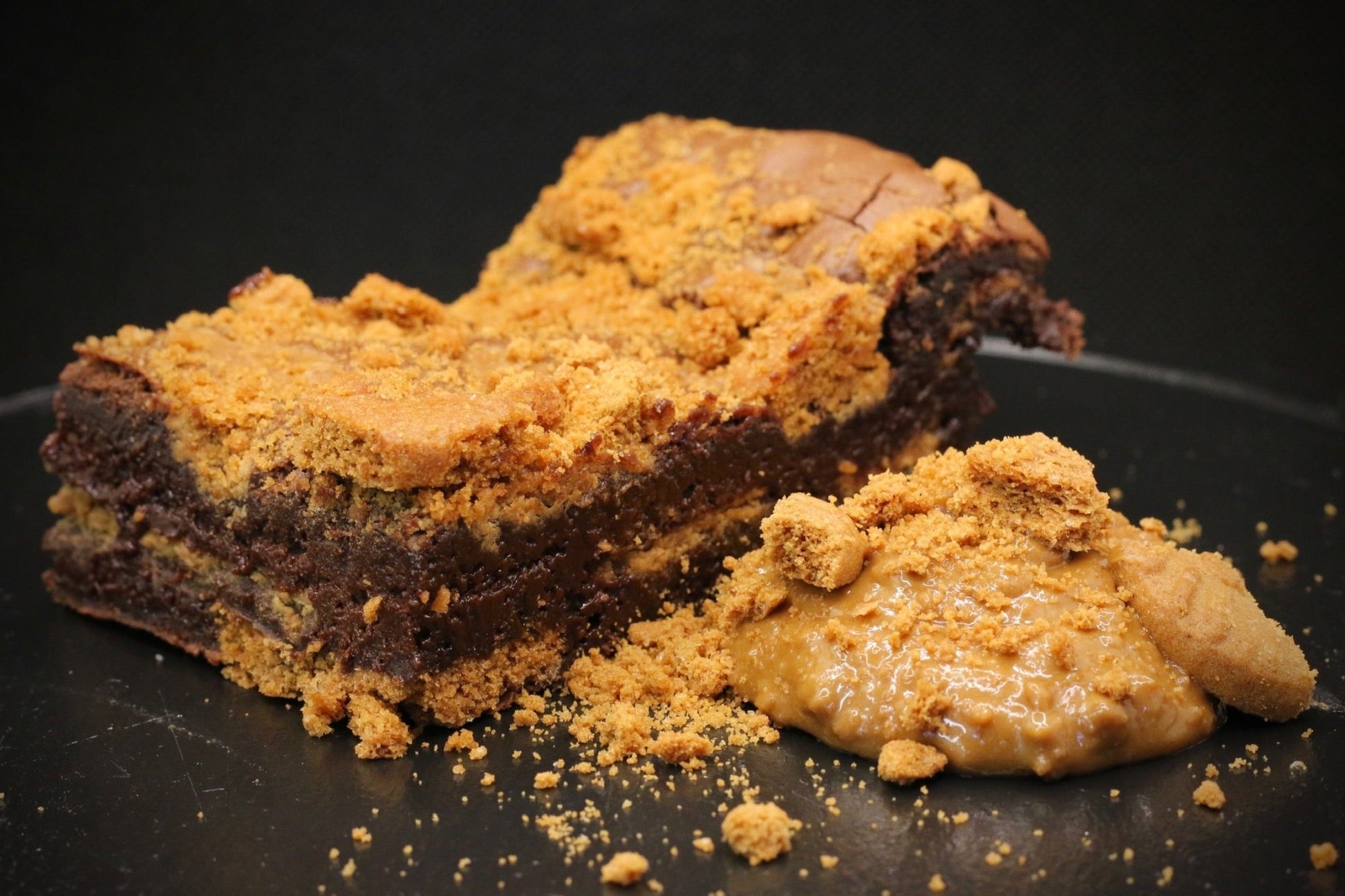 Vegan Biscoff - Awesome brownies
